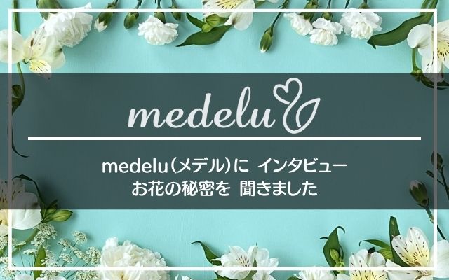 medelu（メデル）にインタビュー取材